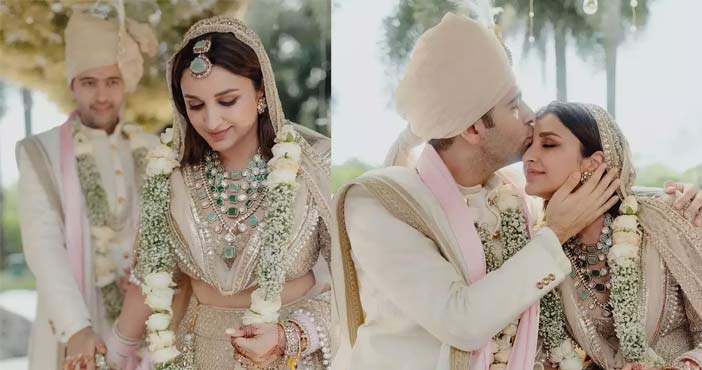 ఒక్కటైన పరిణీతి చోప్రా- రాఘవ్ చద్దా 1 parineeti chopra raghav cha 1