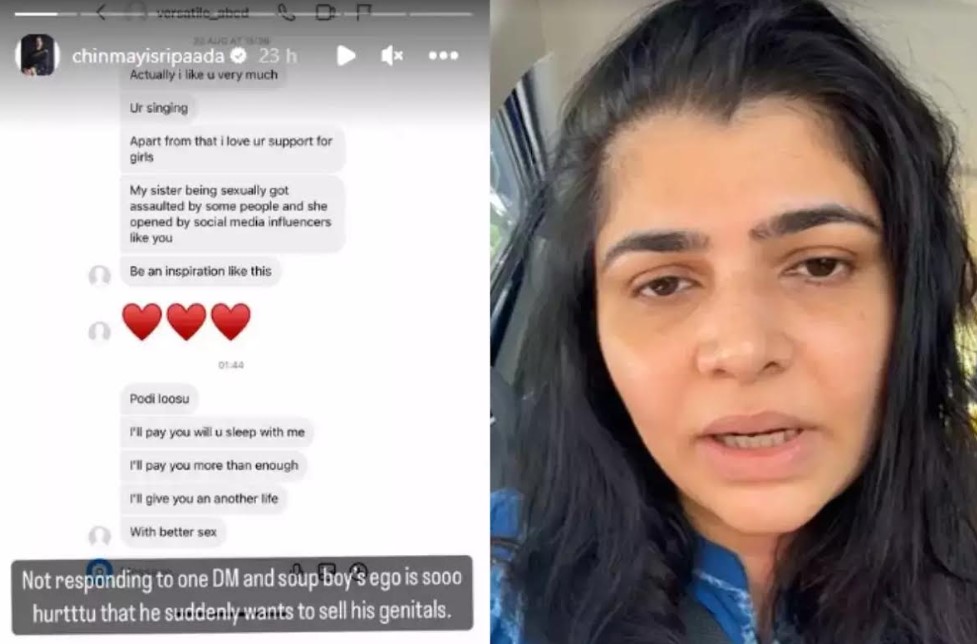 Chinmayi Sripada exposes another abuser online