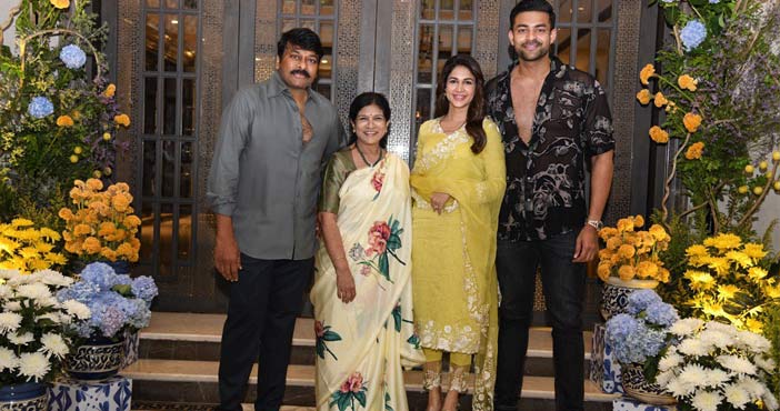 Chiranjeevi shared Varun La