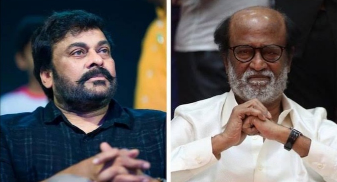 Chiranjeevi’s Indirect Satire On Rajinikanths Film Make Heads Turn