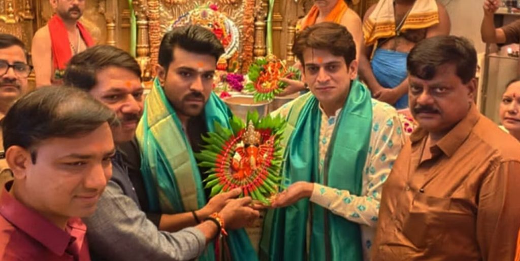 Ram Charan’s special visit to Mumbai temple shocks all