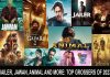 Jailer, Jawan, Animal and more: Top grossers of 2023 Jailer, Jawan, Animal and more: Top grossers of 2023