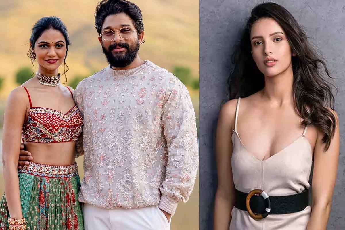 Sneha Reddy Warns Allu Arjun to Not to Act With Latest Sensational Actress? 1 allu arjun tripti dimri