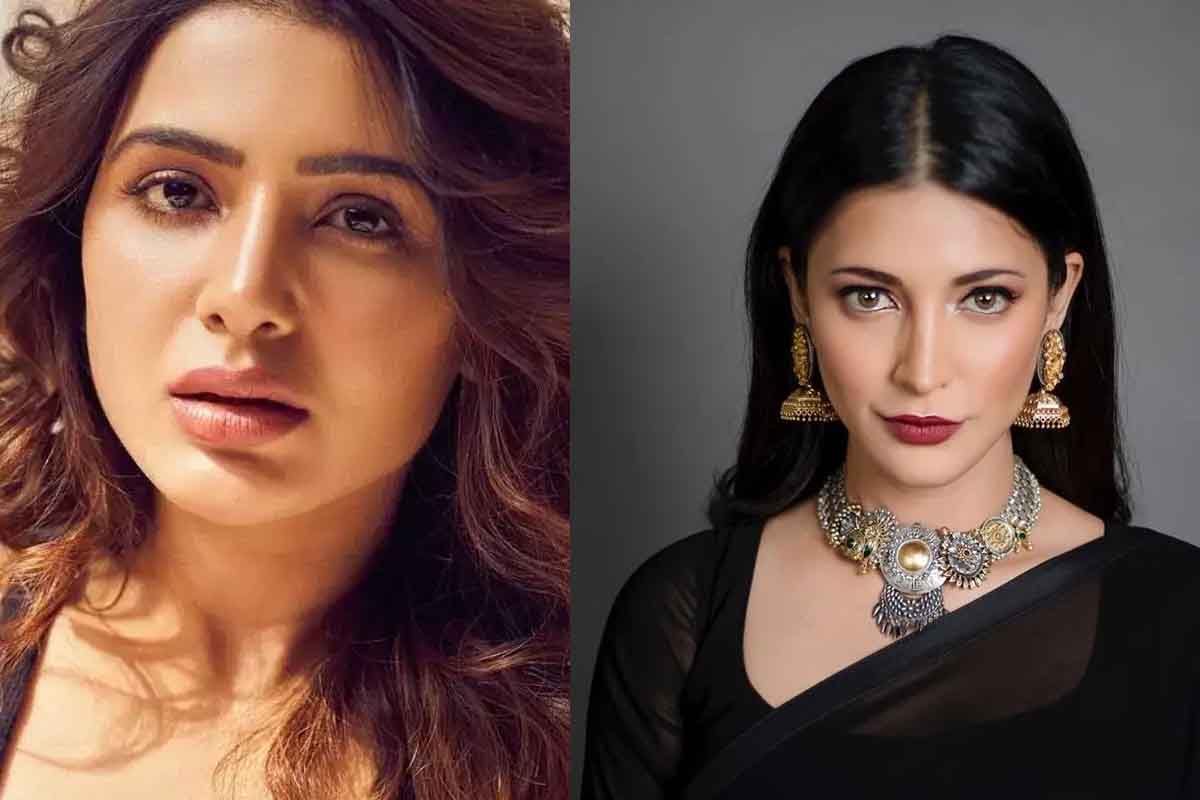 Samantha, shruthi Haasan