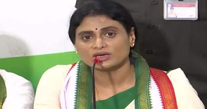 YS sharmila arrest fires on