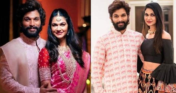 Allu Arjun wishes to his wi