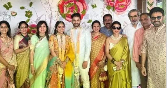 హీరో వెంకటేష్ ఇంట పెళ్లి సందడి! 1 Hero venkatesh daughter get