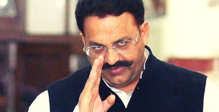 polliticiain Mukhtar Ansari