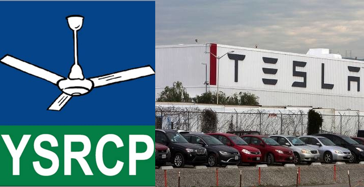 What's really going on with YSRCP and Tesla; deets inside 1 YSRCP and Tesla YSRCP and Tesla