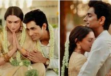 Aditi Rao Hydari and Siddharth tie the knot in traditional South Indian wedding Aditi Rao Hydari and Siddharth tie the knot in traditional South Indian wedding. See Pics