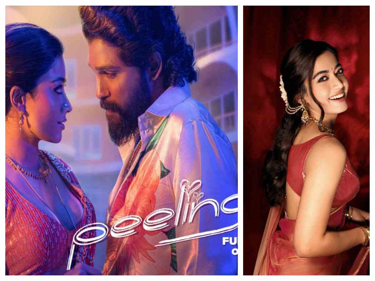 Did Rashmika feel uncomfortable while shooting Peelings?