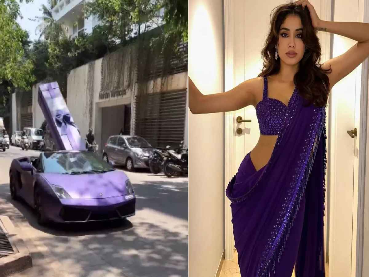 Guess who sent an expensive 6-Foot Package to Janhvi Kapoor?