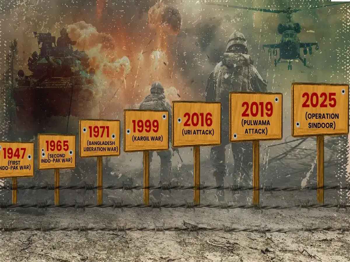 From 1947 to Operation Sindoor: History of India-Pakistan clashes 1 From 1947 to Operation Sindoor: History of India-Pakistan clashes
